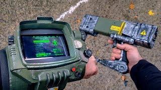 КАК СДЕЛАТЬ ПИП-БОЙ И ЛАЗЕРНЫЙ ПИСТОЛЕТ ИЗ FALLOUT  "не своими руками"