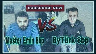 Real game bilardo snooker  Master Emin 8bp & ByTürk 8bp  Enjoy 