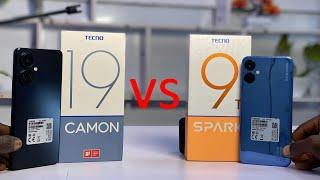 Tecno Camon 19 Vs Spark 9t Comparison