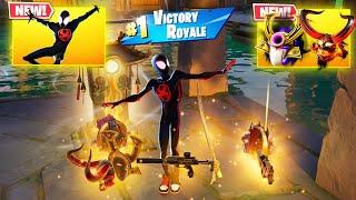 SPIDER-MAN (MILES MORALES) vs NEW 3 MEDALLIONS & MYTHIC’S CHALLENGE ( NEW! FORTNITE CHAPTER 6 )