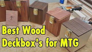 Best Wood Deckbox for Magic The Gathering and TCC Games - xBeau Gaming