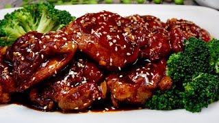 Super Easy Restaurant Style Chicken Chop in Plum Sauce 梅子酱鸡扒 Chinese Pan Fried Chicken Recipe