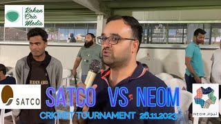 SATCO VS NEOM Match CRICKET TOURNAMENT  26.11.2023  |SHARMA |SATCO |NEOM |TAMIMI