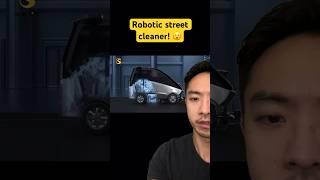 Robotic street cleaner!  #robotics #computervision