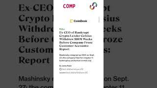 Solana Outage (Again) and Celsius CEO’s 10M Withdrawal ️ Crypto News Recap 10/3/22