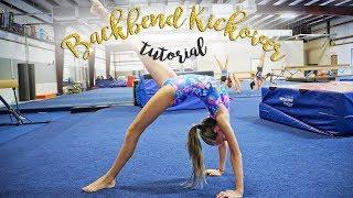 Gymnastics Back Bend Kickover Tutorial| Kaia SGG