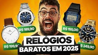 7  RELÓGIOS BONS E BARATOS MASCULINO | MODA MASCULINA 2025