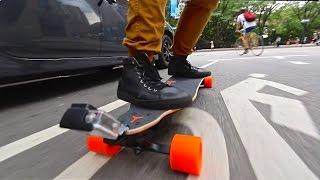 Overpowered Motorized Skateboard