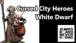 New Warhammer Quest Cursed City Heroes from White Dwarf 496 | All Characters + Empowerment Reviewed