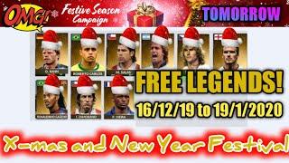 Free LEGENDS Coming Tomorrow | Festive Season Campaign | PES 2020 Mobile