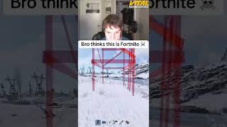 Bro thinks Rust is fortnite ️