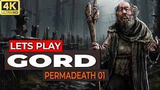 GORD GAMEPLAY | Permadeath Difficulty - Let's Play Gord 1 [4K]