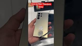 Galaxy s24 ultra titanium grey color unboxing #galaxys24ultra #galaxys24 #samsunggalaxy #shorts
