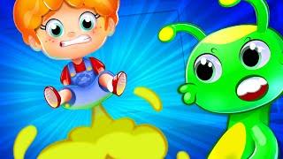 Groovy The Martian & Phoebe learn to use the potty ⭐️ Go to use the toilet when you need to