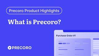 What is Precoro? | Procurement Software Demo