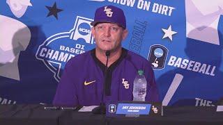 LSU Jay Johnson WIN over Little Rock at Baton Rouge Regional