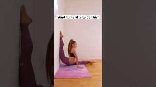 How to do Wall Splits like Anna McNulty #shorts