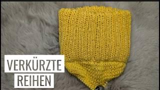 Verkürzte Reihen STRICKEN | wunderschöner Halsausschnitt | den perfekten Pullover stricken einfach