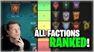 ALL Factions RANKED per TIER! | RAID Shadow Legends