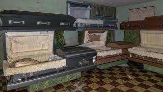 Abandoned Funeral Home - Found Caskets and Hearses