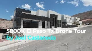 Drone Tour of $800K Home In El Paso TX