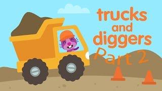 Sago Mini Trucks and Diggers (Sago Sago) Part 2 - Best App For Kids