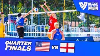 Evans/Budinger vs. Bello, Ja./Bello, Jo. - Quarter Finals Highlights Haikou 2023 #BeachProTour