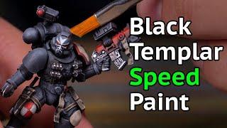 Tacticool Black Templar! SPEED PAINT!