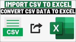 How to Import CSV File into Excel