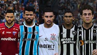 Option File PES 2021 PS4/PS5/PC 100% Atualizado para Fevereiro de 2024!!