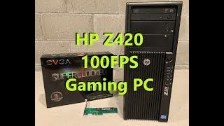 HP Z420 Gaming Computer (GTX 1080 and NVME.2 Install)