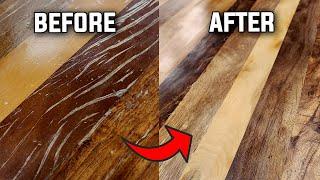 Don’t Ruin Your Table! Common Refinishing Mistakes & How to Avoid Them