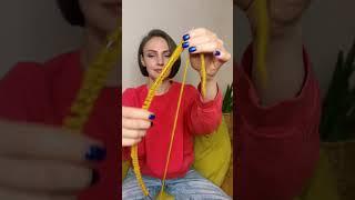 Самый простой способ расчета петель для шапок #вязание #knitting