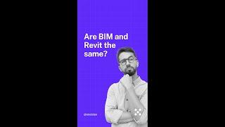 Are BIM and Revit the same? #shorts