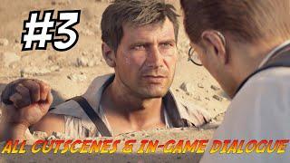 Indiana Jones and the Great Circle - All Cutscenes & In-Game Dialogue (Part 3) Egypt & Idol of Ra