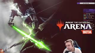 Magic: The Gathering Arena - Цифровая версия МТГ теперь на русском! Спонсорский стрим. #1