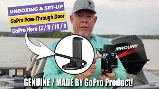 GoPro Pass-Through Door for GoPro Hero 12, 11, 10 & 9 Allows External Power to Record All-Day-Long!