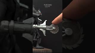 How to make Upgraded Titan Cameraman Saw Hand from Skibidi Toilet with Polymer Clay.  #shorts