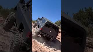 Fullsize Trucks on Moab’s Top of the World Trail