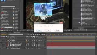 Создание голограммы из Dead Space в After Effects