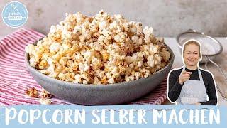 Popcorn selber machen   | wie im Kino | Einfach Backen