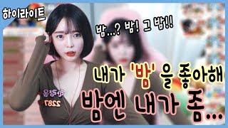 【안하랑하이라이트】 밤을좋아하는데 먹고싶은게 없네?!!! 밤을 왜,,,?!