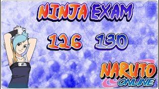 Naruto Online: Ninja Exam Lv 126 - 130 | Water Main