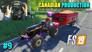 200 Acres Carrots Harvesting | FS19 - Canadian Production Map Part 9 | Logitech g29 Gameplay