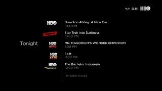 HBO Asia - HBO Network Tonight Schedule Ident