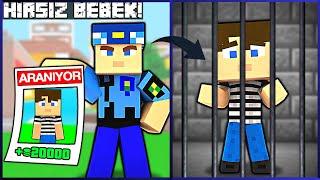 KEREM COMMISSIONER ARRESTED THE THIEF'S BABY!  -Minecraft