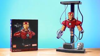 I made a LEGO Iron Man construction workshop MOC