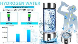 Watch This Before Buying A Hydrogen Water Generator