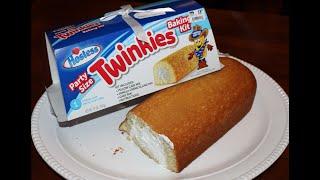 Making a GIANT Twinkie – Hostess Party Size Twinkies Baking Kit