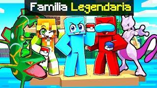 Teniendo Una FAMILIA de Pokémon LEGENDARIOS en Minecraft!